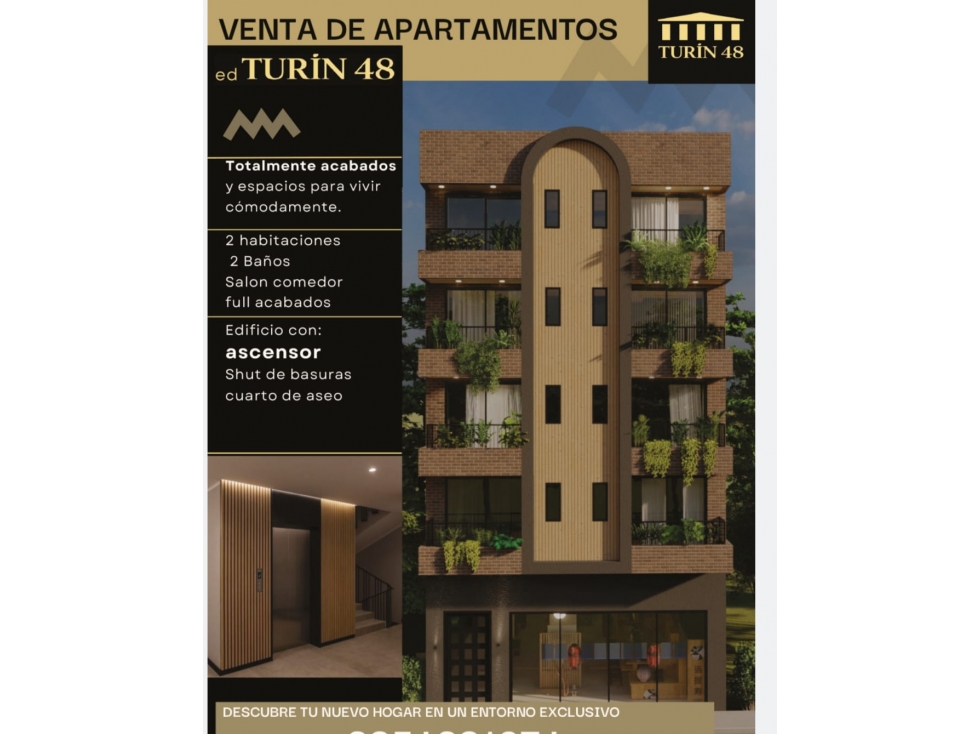Apartamento NUEVO en Venta en Itagui PROYECTO SOBRE PLANOS