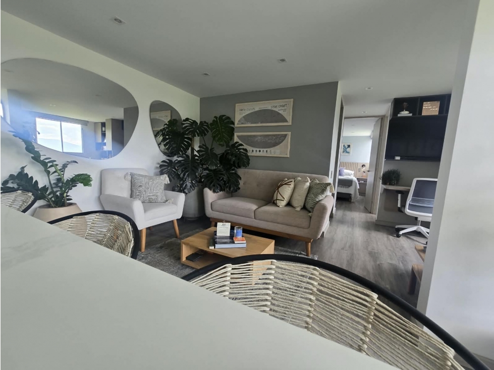 SE VENDE HERMOSO APARTAMENTO SECTOR LA BAHIA EN SABANETA 60MTS. — foto 4