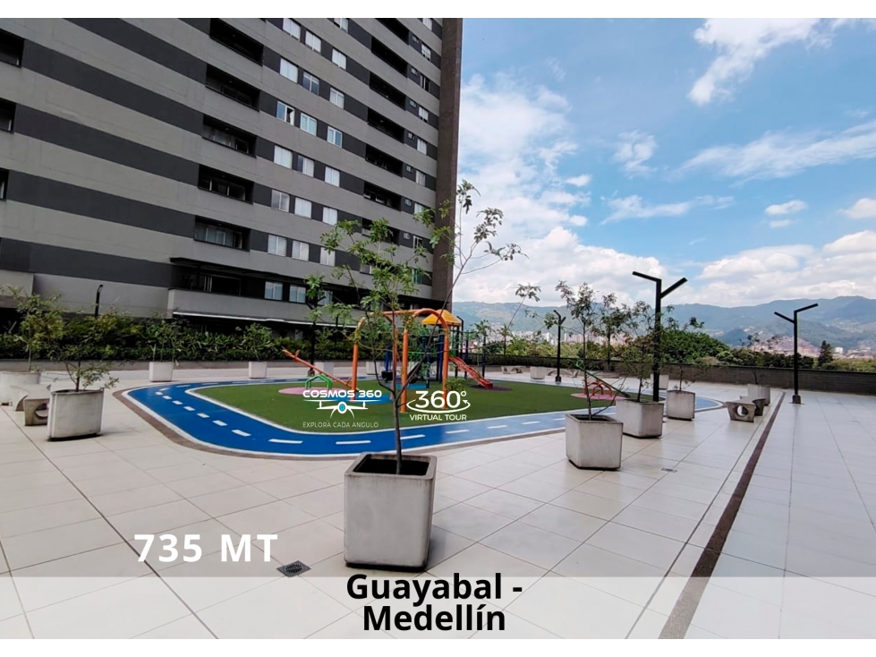 Apto en Guayabal Moderno, Iluminado y con Excelente Ubicación.