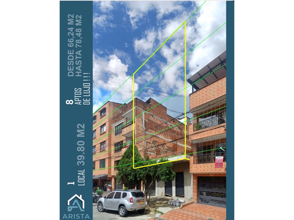 VENDO APARTAMENTOS EN PROYECTO I EN SANTA MARIA ITAGUI