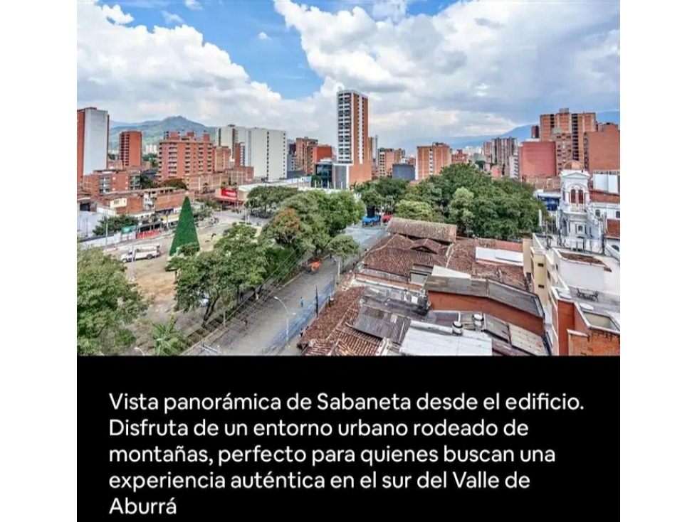 APARTAESTUDIO DUPLEX DE 60M2 EN VENTA EN SABANETA - PARQUE DE SABANETA — foto 3