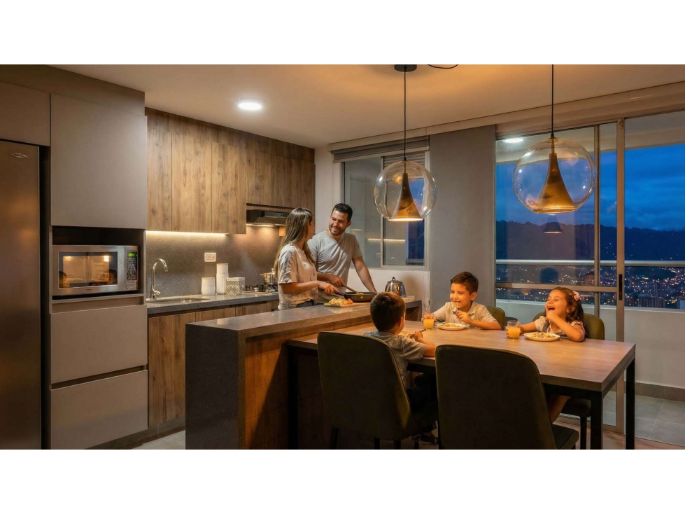 VENTA APARTAMENTO NUEVO EN ENVIGADO ANTILLAS CON PARQUEADERO Y ÚTIL — foto 3