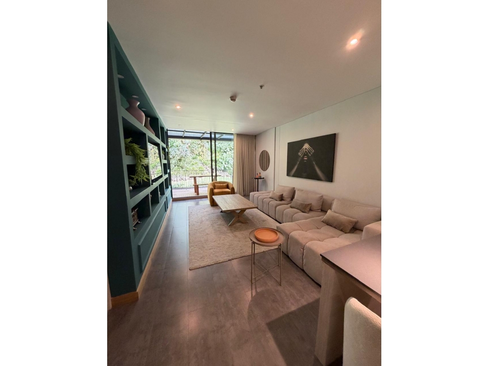 Venta de apartaestudio en Swiss amoblado, Alto de palmas 95 mts