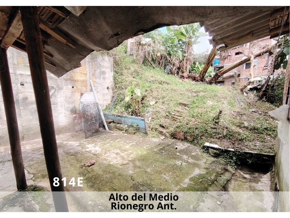 Oportunidad para Inversionistas, Casa Lote en Rionegro