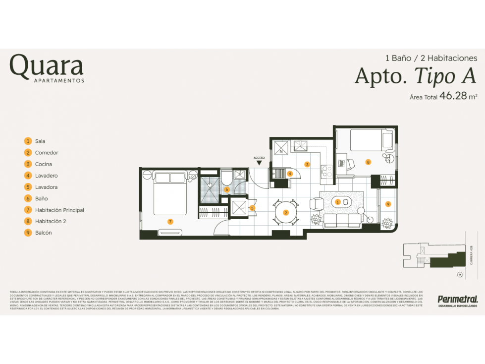 VENTA - PROYECTO EN PLANO APARTAMENTOS EN SABANETA - RENTAS CORTAS — foto 3