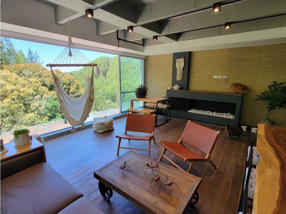 Venta de apartamento campestre en el Retiro 107 mts