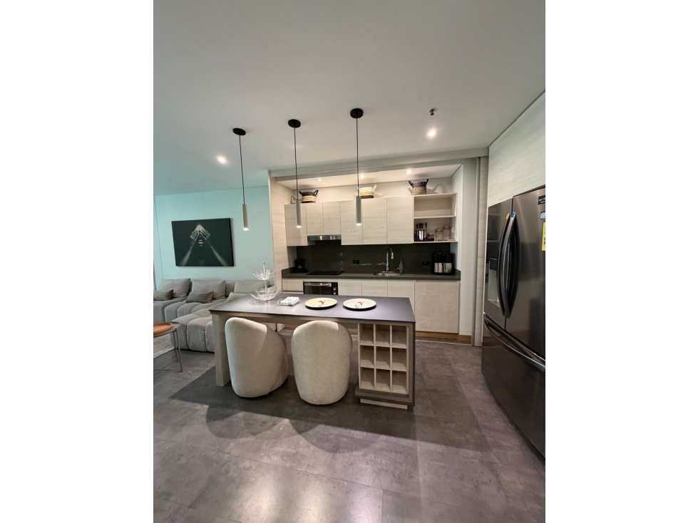 Venta de apartaestudio en Swiss amoblado, Alto de palmas 95 mts — foto 4