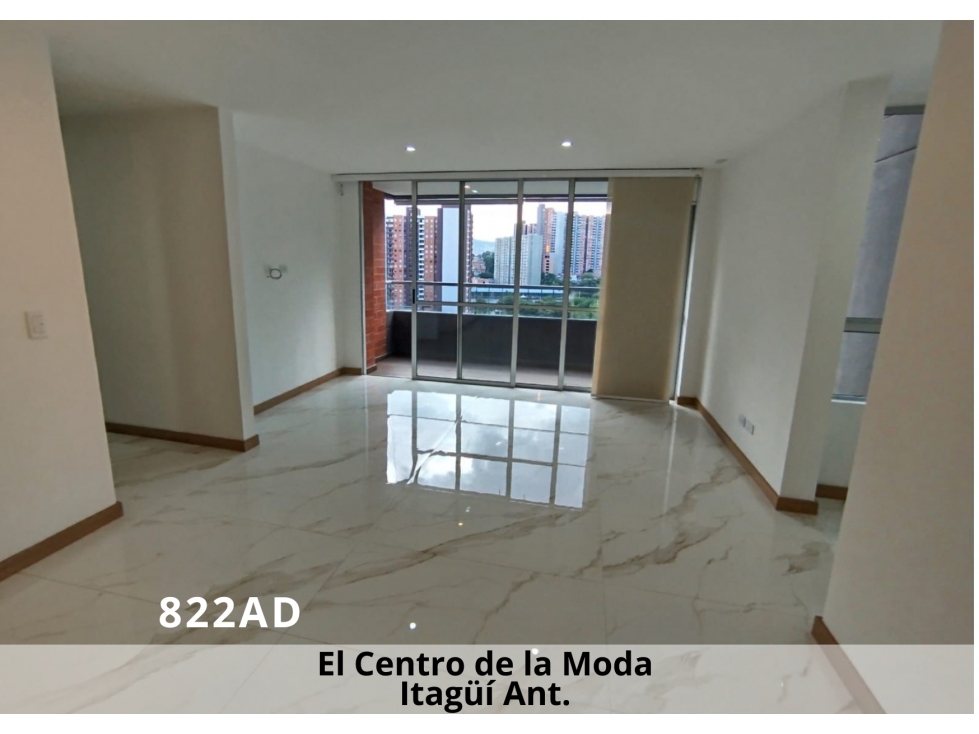 Apartamento moderno con vista a ciudad y montañas, Itagüí — foto 2