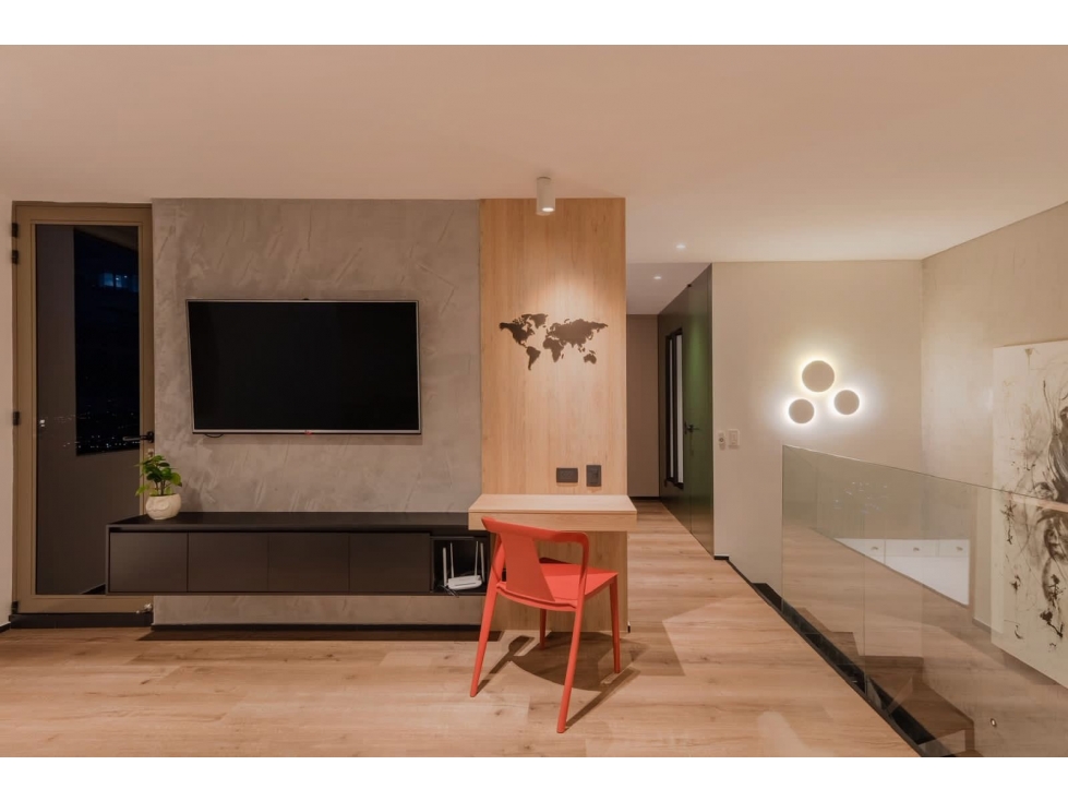 Espectacular Penthouse en El Poblado Amoblado 130 Mts. — foto 6