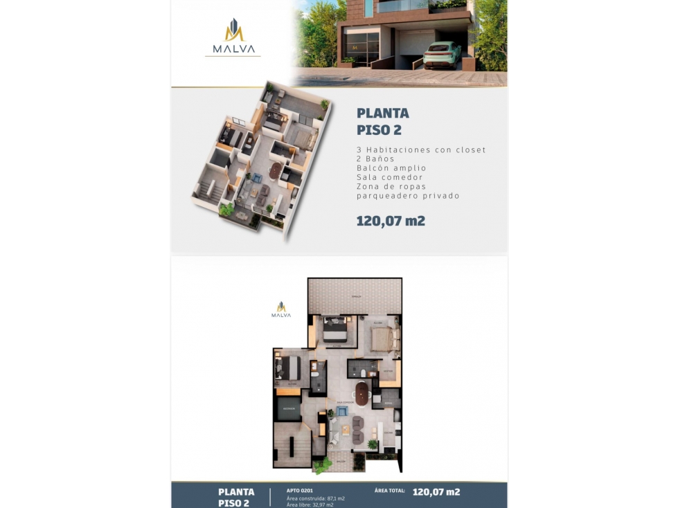 APARTAMENTO SOBRE PLANOS BELEN ALAMEDA — foto 2
