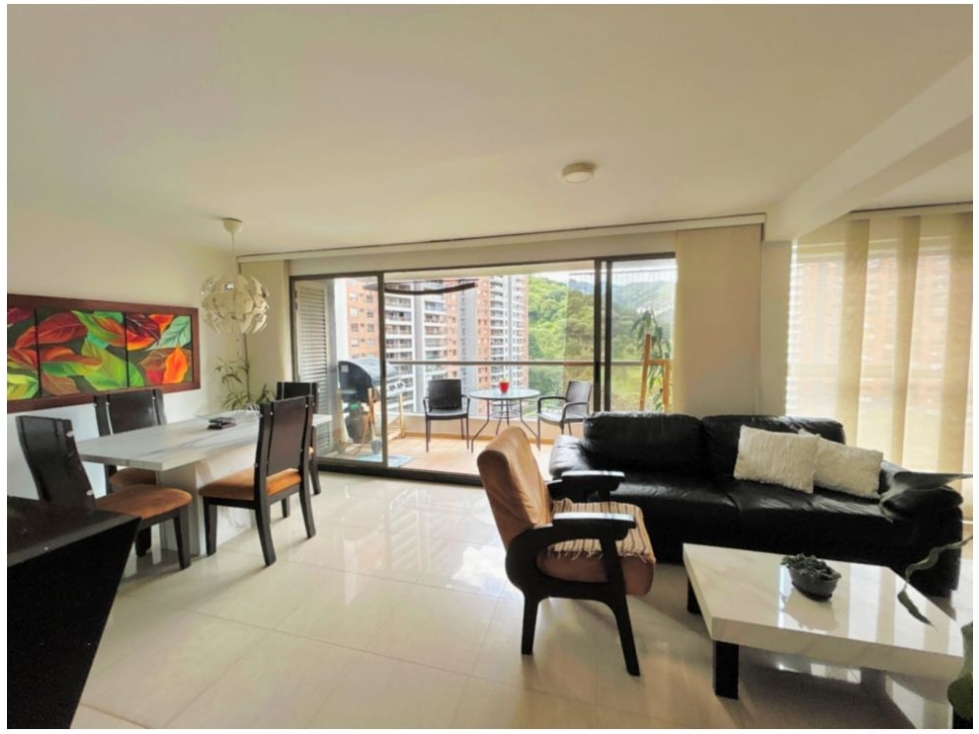 Venta de apartamento 95m2 en unidad cerrada Loma de los Bernal — foto 5