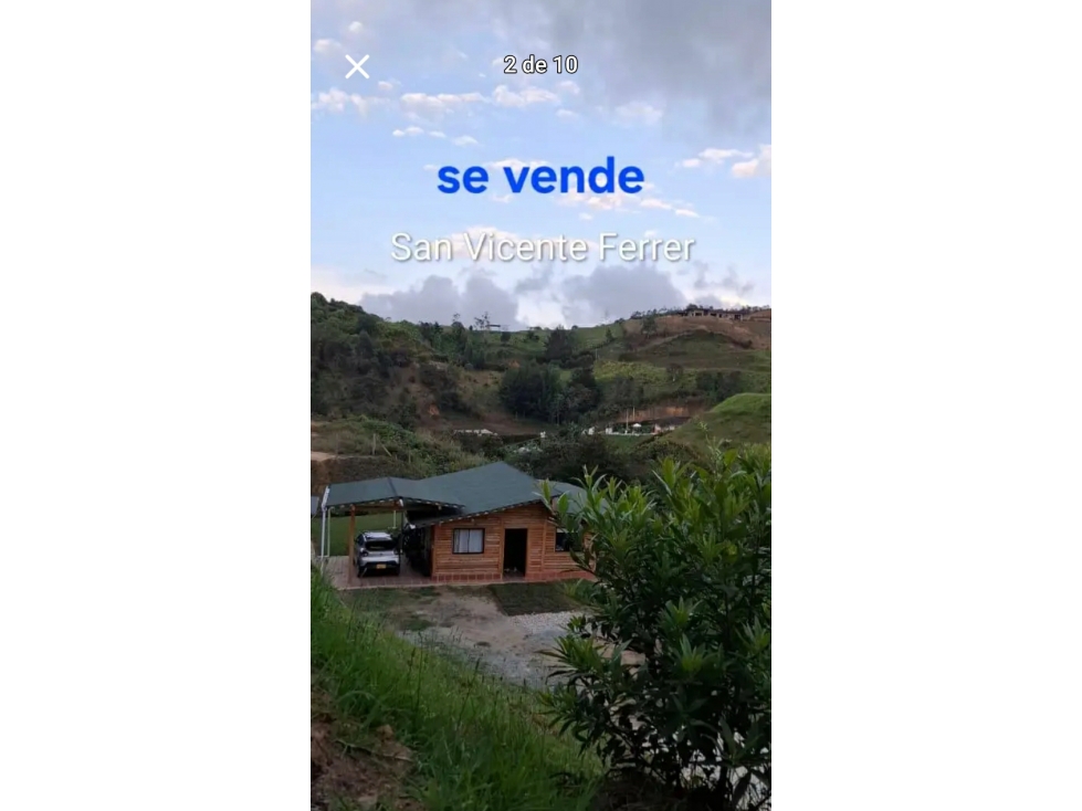 LOTE CON CABAÑA EN SAN VICENTE DE FERRER - ANTIOQUIA — foto 5
