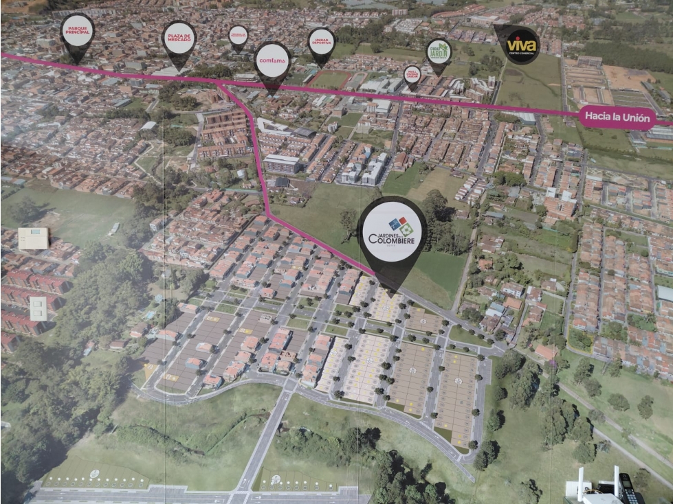 LOTE ESQUINERO URBANIZADO CON ZONA VERDE EN LA CEJA — foto 2