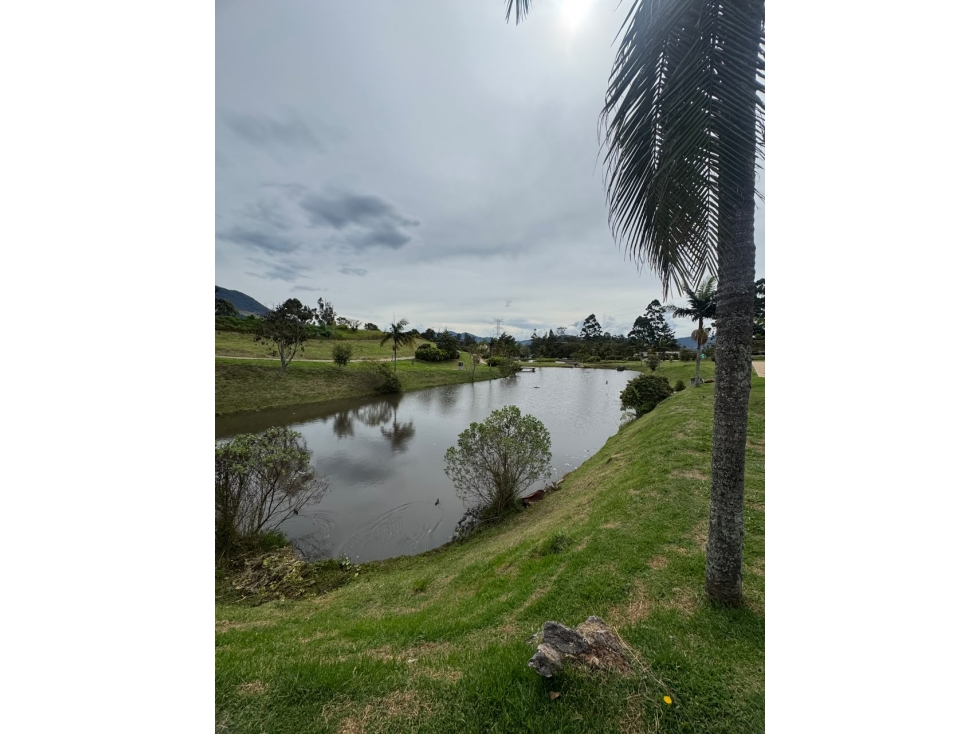 Venta de Lote 2000 mts en la Ceja 100% plano, Vista al lago - 4