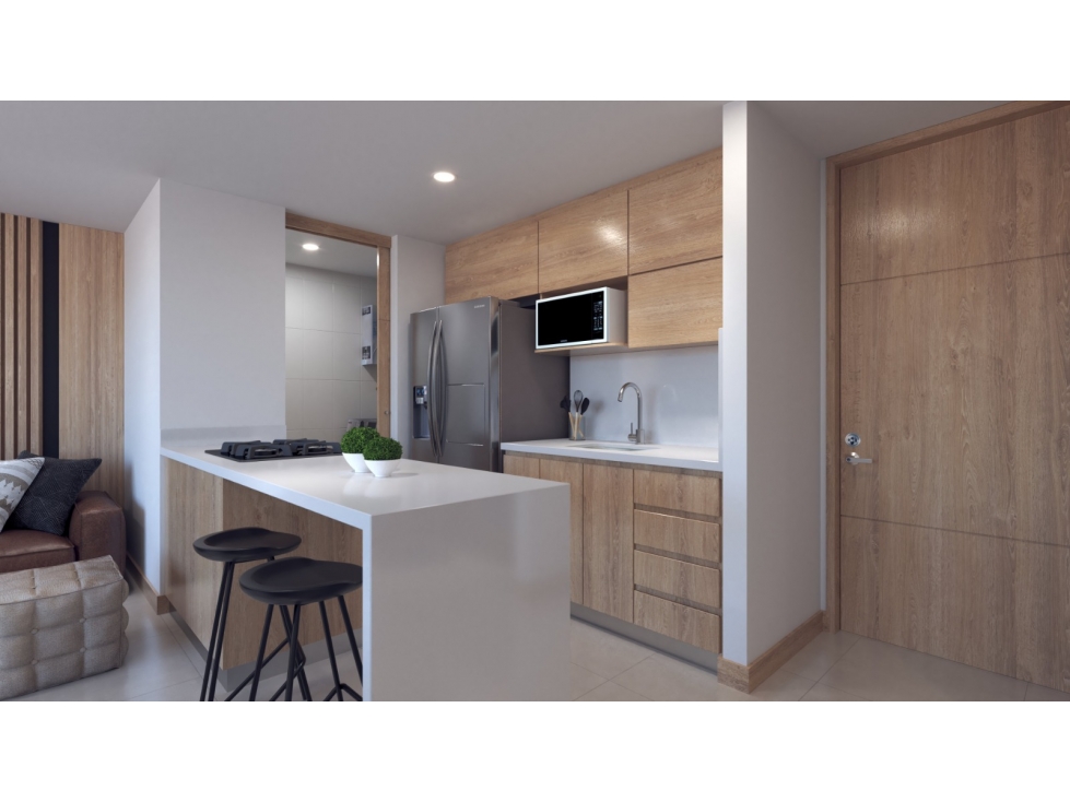 Vendo apartamento NUEVO en Laureles, sector 2do parque — foto 2