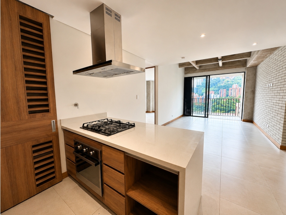 Venta de apartamento en Ciudad del Rio 94 mts, El poblado