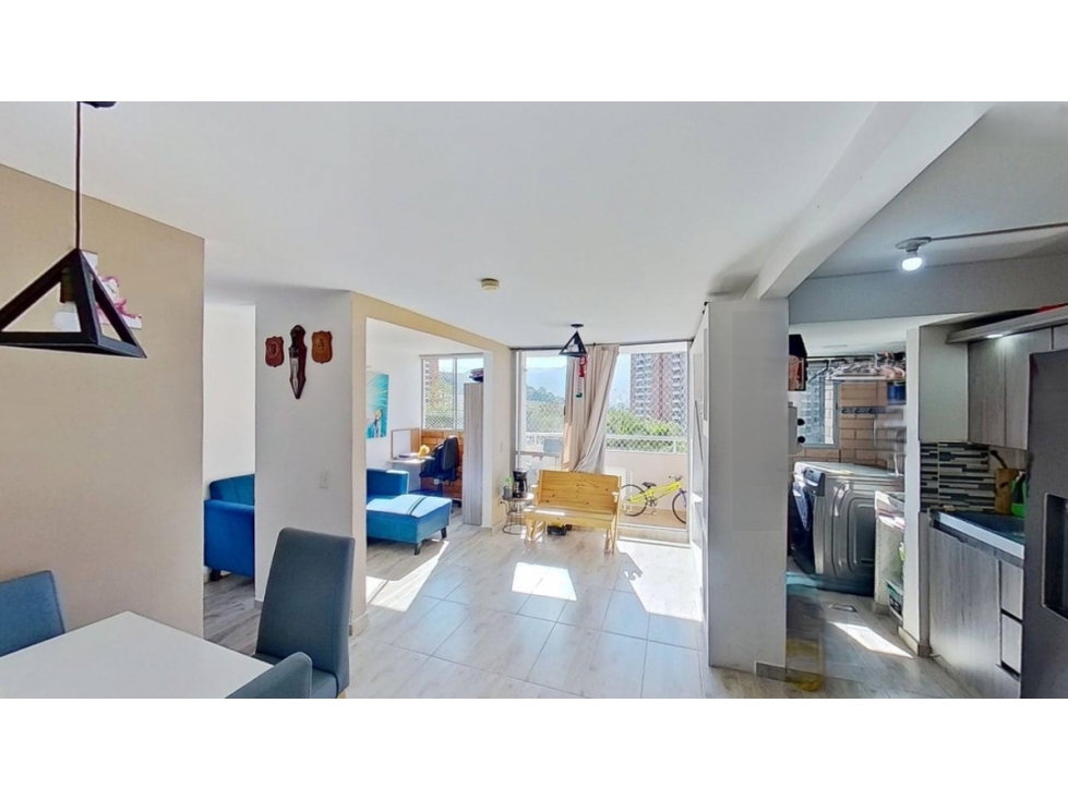 APARTAMENTO DE 51m2 EN VENTA EN ITAGUI - PARQUE DE LAS CHIMENES