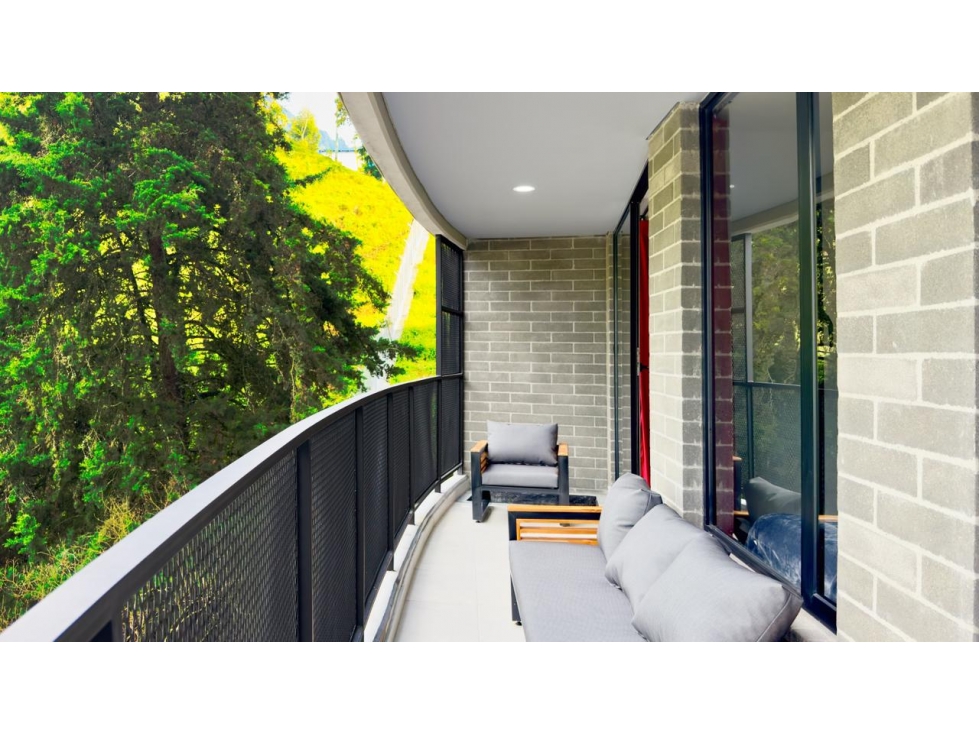 SE VENDE APARTAMENTO AMOBLADO - ENVIGADO SECTOR EL ESCOBERO