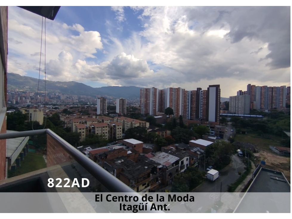 Apartamento moderno con vista a ciudad y montañas, Itagüí — foto 3
