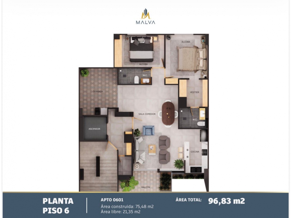 APARTAMENTO SOBRE PLANOS BELEN ALAMEDA — foto 3