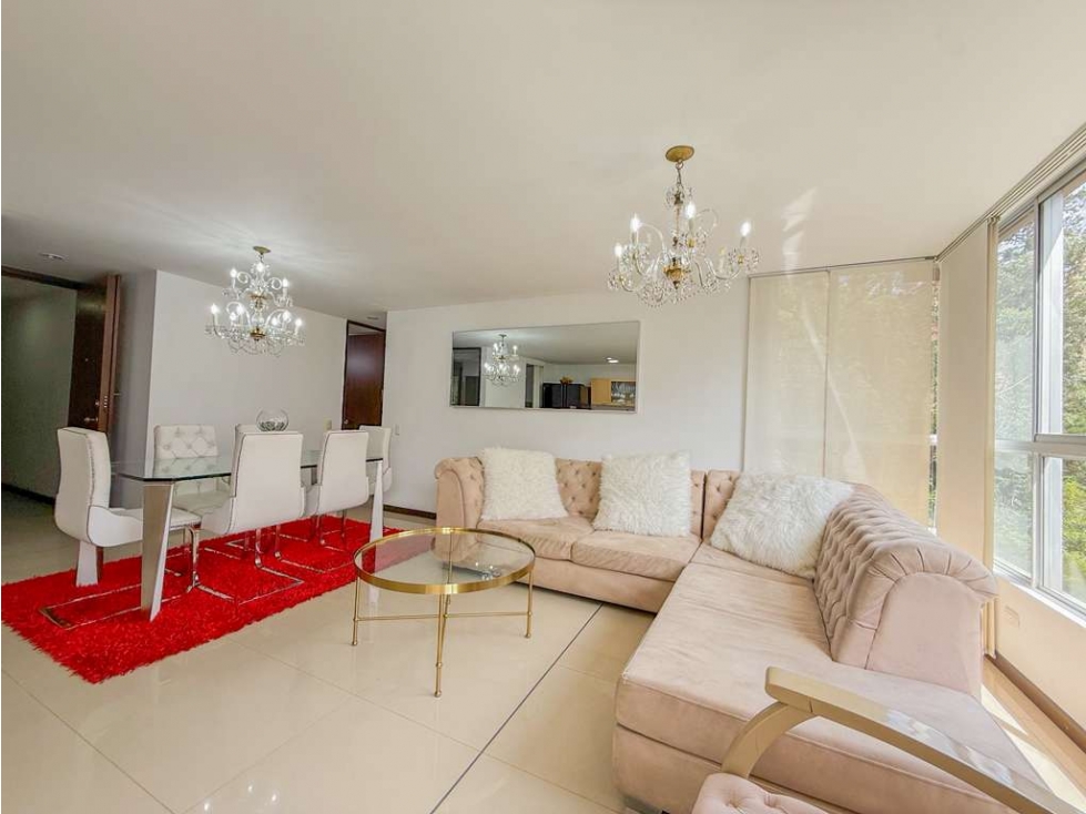 Apartamento amoblado para renta en Milla de Oro EL POBLADO Medellín — foto 3