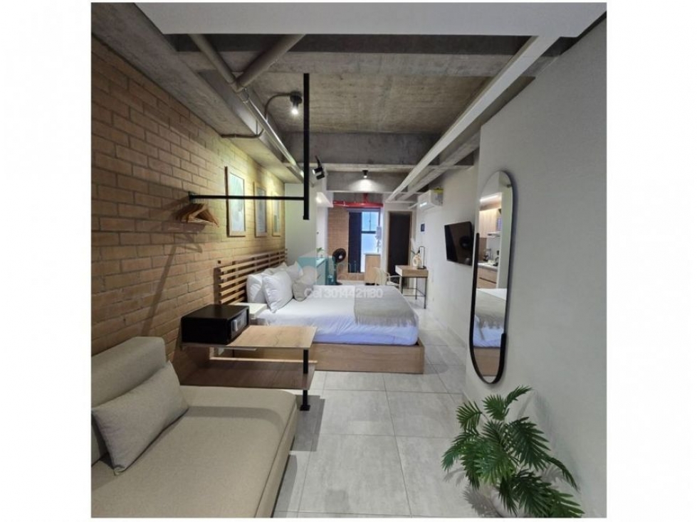 VENTA APARTA ESTUDIO TIPO LOFT EN BELÉN LOS ALPES AMOBLADO-AIRBNB — foto 3