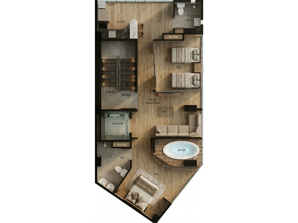 VENTA APARTAMENTO EN EL CARMELO — foto 3