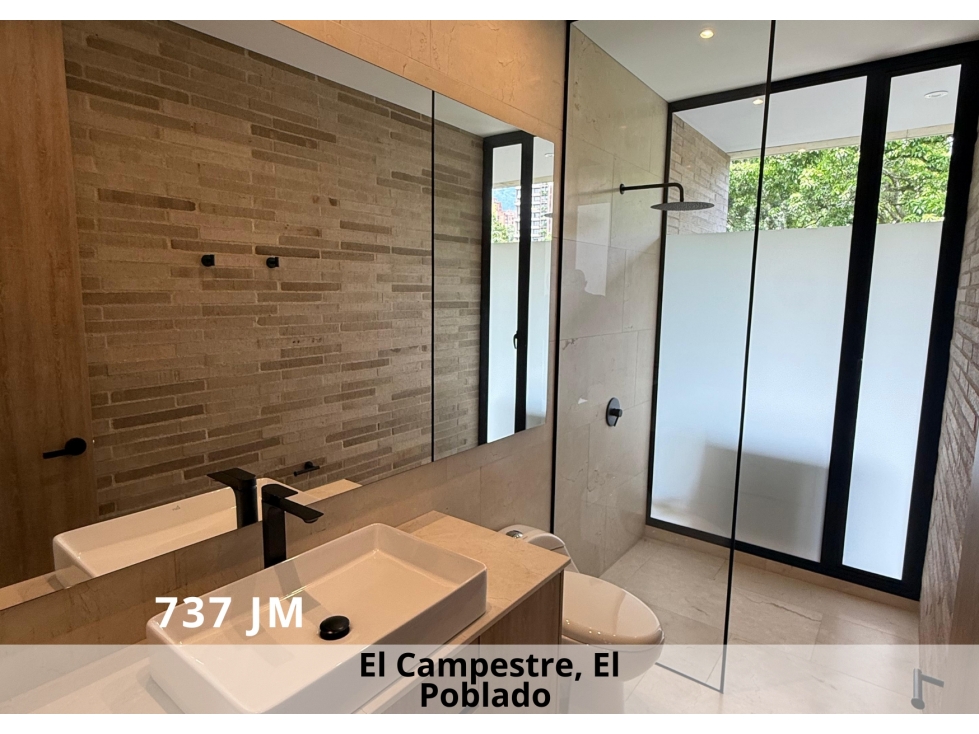 Venta de hermoso apartamento El Campestre, El Poblado — foto 6