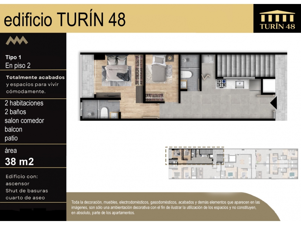 Apartamento NUEVO en Venta en Itagui PROYECTO SOBRE PLANOS — foto 5