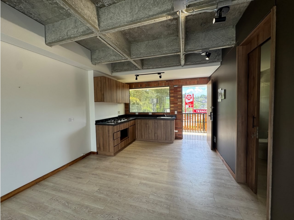 Venta de apartaestudio Loft en el retiro la fe, 45 mts con terraza — foto 4
