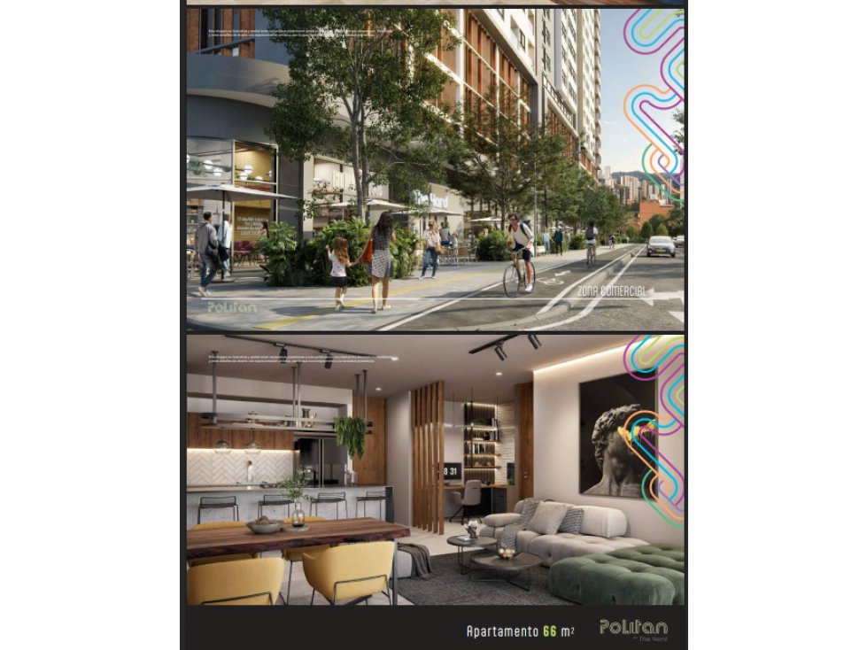 VENTA DE APARTAMENTO | SABANETA | POLITAN | 66 m2+ PQ — foto 4