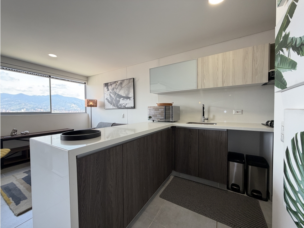 Venta Apartamento Piso 25 Vista Panorámica, Ciudad del Río, Medellín — foto 3
