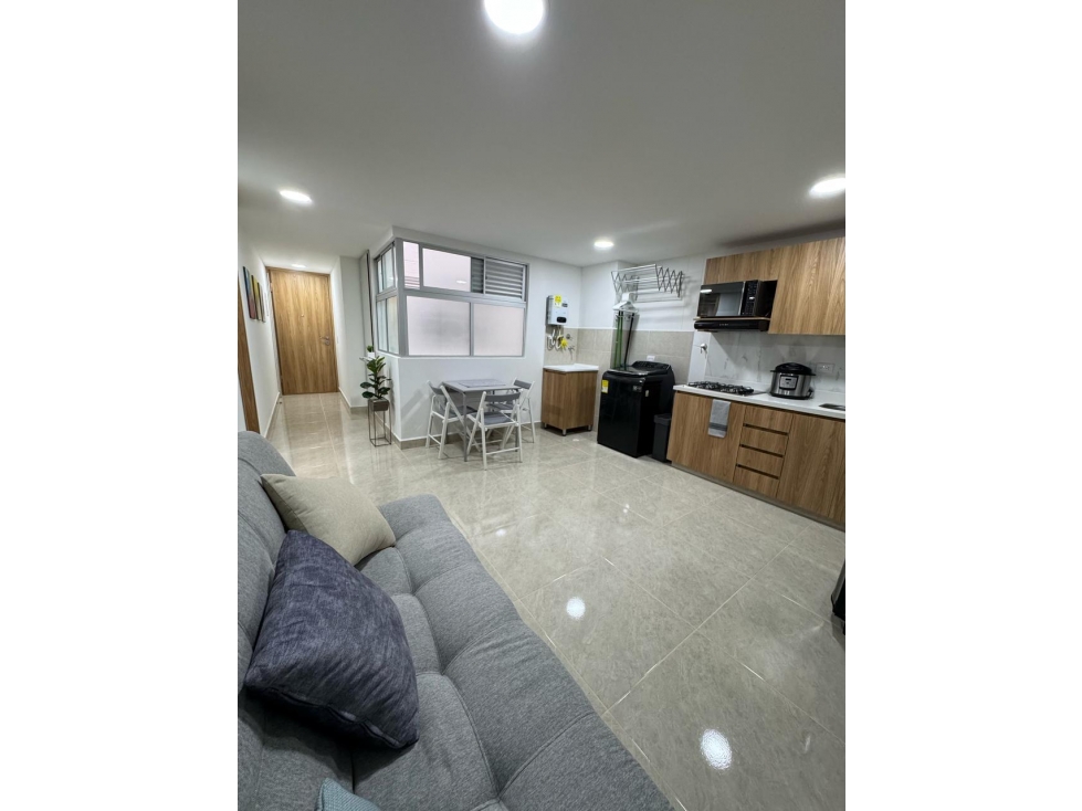 VENTA DE APARTAESTUDIO INTERNO AMOBLADO EN SABANETA - SANTA ANA — foto 2