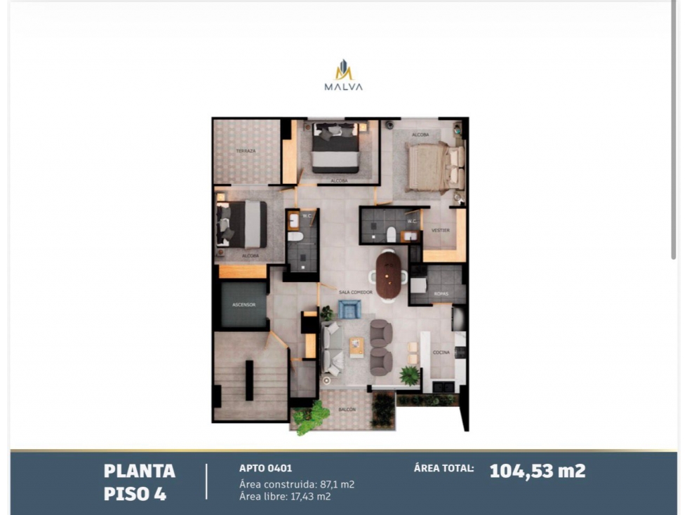 APARTAMENTO SOBRE PLANOS BELEN ALAMEDA — foto 5