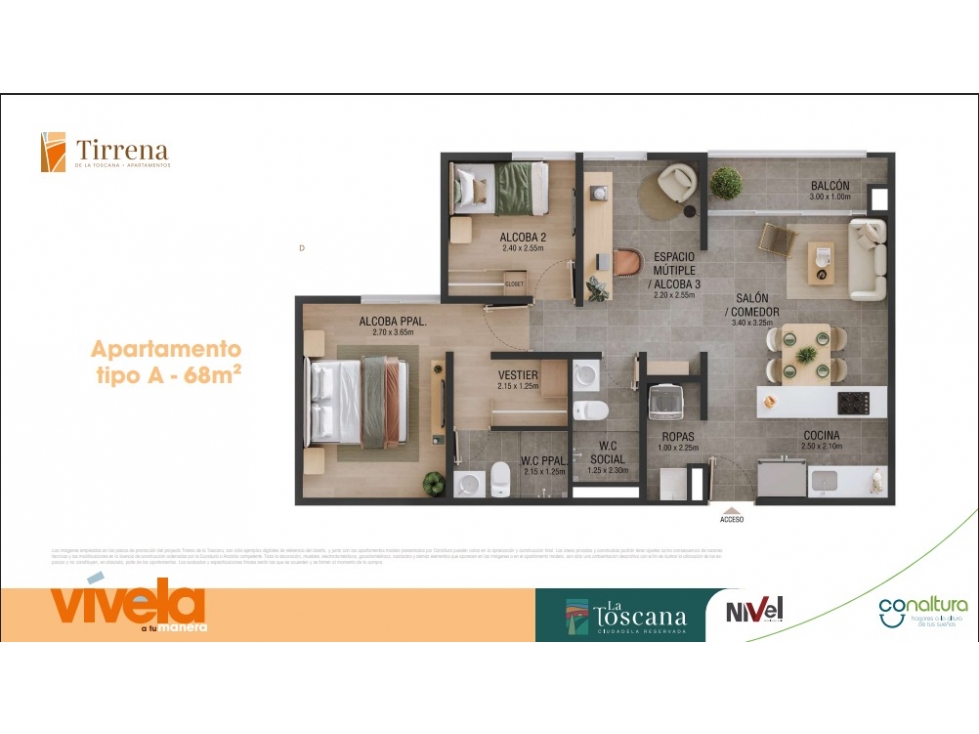 Venta de Cesión de derechos en Sabaneta-loma de san José — foto 2