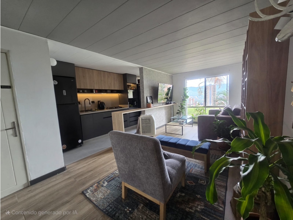 Se Vende Apartamento Amoblado Sector El Tesoro en El Poblado 79 mts — foto 3