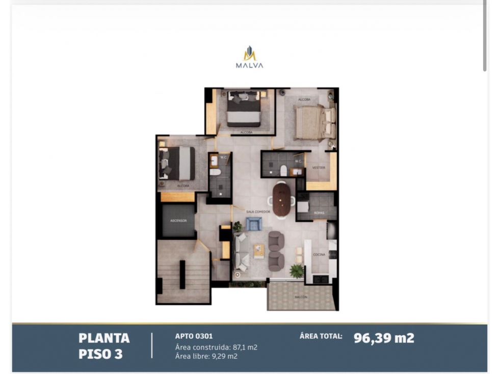APARTAMENTO SOBRE PLANOS BELEN ALAMEDA — foto 6