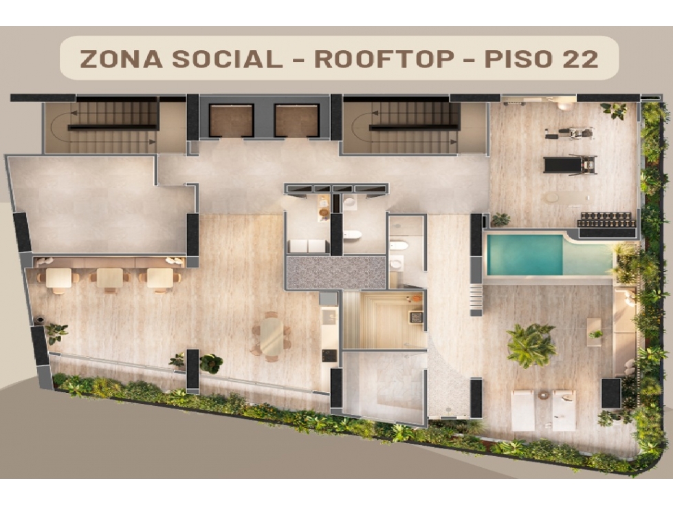 VENTA - PROYECTO EN PLANO DE APARTAMENTOS EN SABANETA - RENTAS CORTAS — foto 3