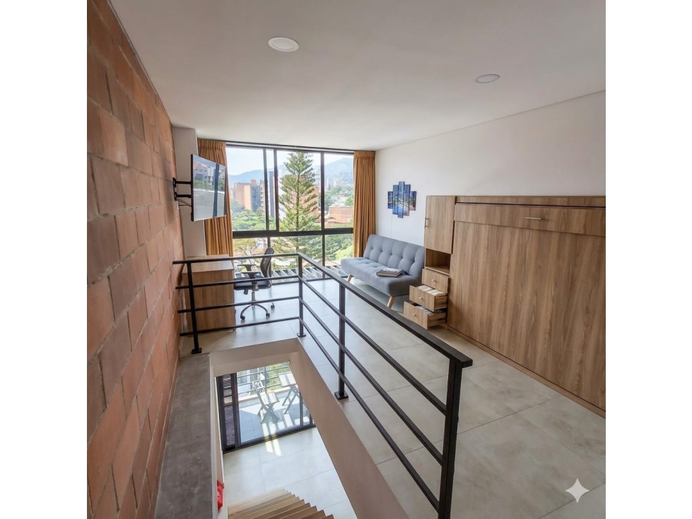 APARTAMENTO DUPLEX TIPO LOFT PARA RENTAS CORTAS EN MEDELLIN