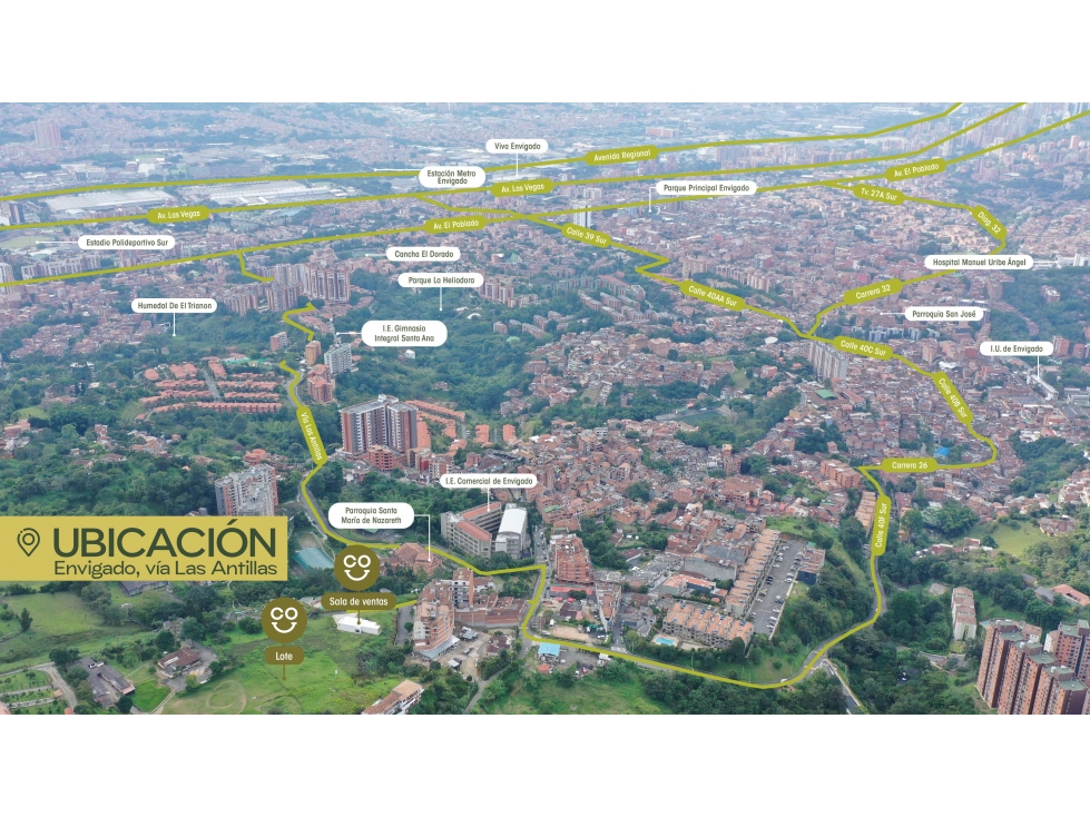 VENTA APARTAMENTO NUEVO EN ENVIGADO ANTILLAS CON PARQUEADERO Y ÚTIL — foto 5