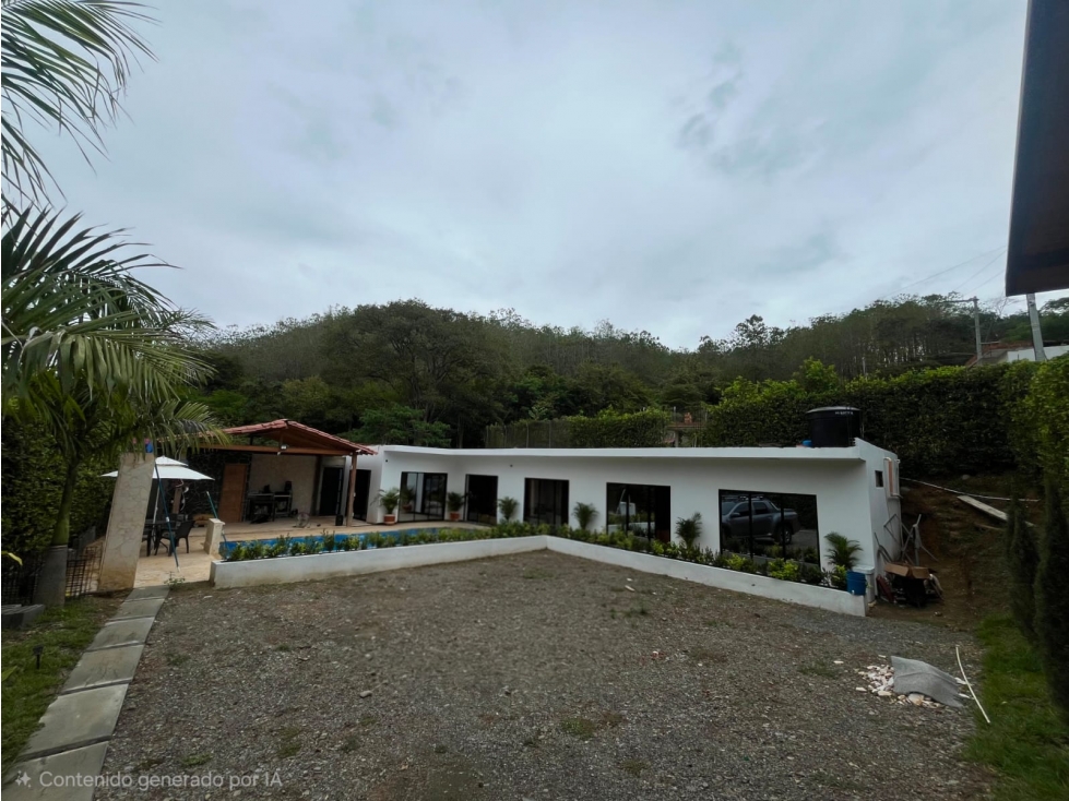SE VENDE FINCA EN SOPETRAN ANTIOQUIA DE 500MTS