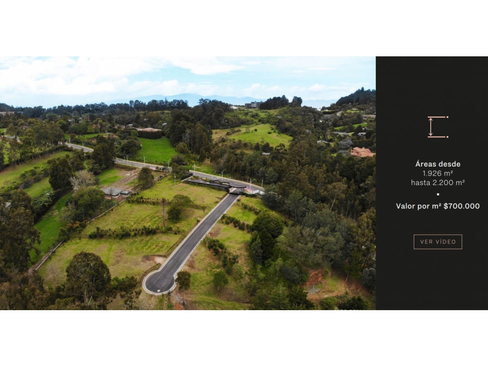 VENTA DE LOTE EN PARCELACION EN ALTO DE LAS PALMAS - MEDELLIN — foto 5