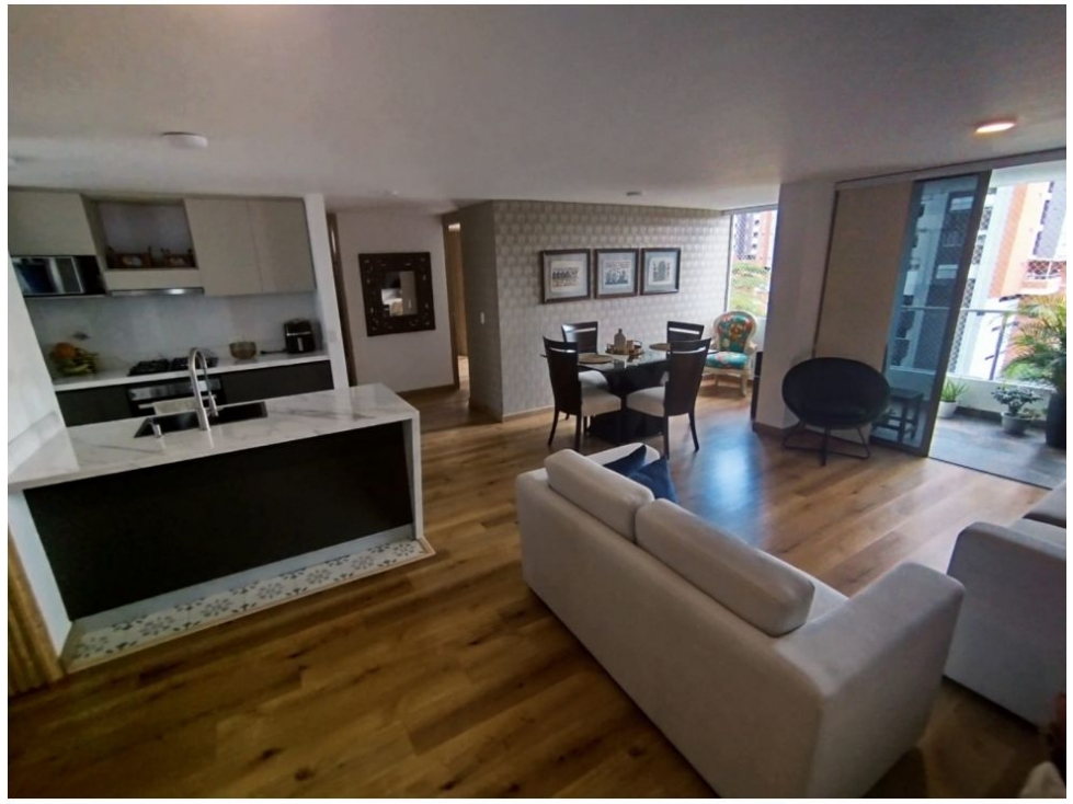 APARTAMENTO REMODELADO EN ENVIGADO- SECTOR EL ESMERALDAL / MM