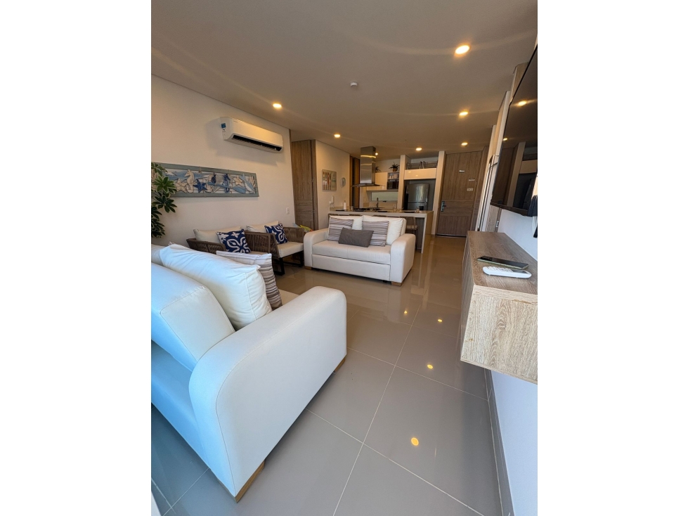 Venta Apartamento amoblado en Santa Marta, Playa Salguero — foto 3