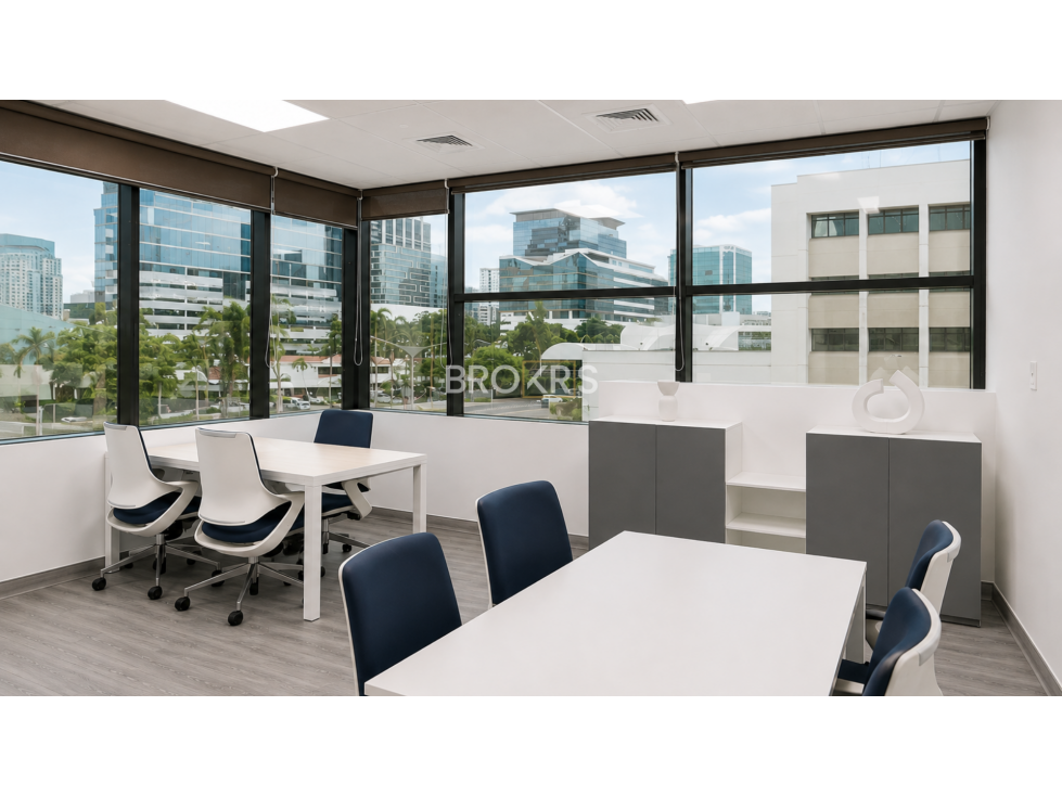 Oficina en alquiler - Plaza Credicorp Bank, 189.47 m²