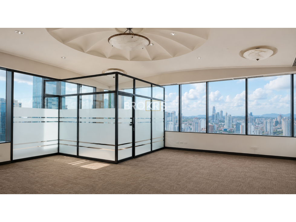 Oficina en alquiler - Plaza Credicorp Bank, 124.09 m²