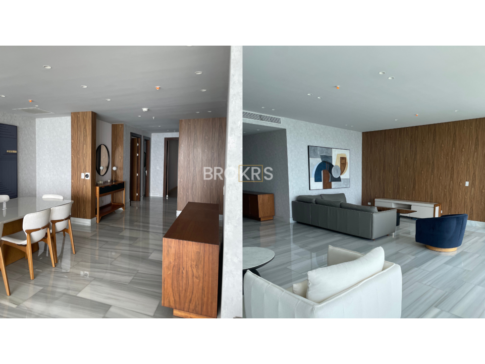Apartamento amoblado en alquiler - The Towers, Punta Paitilla, 329 m² — foto 4