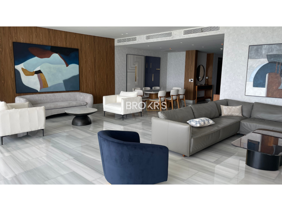 Apartamento amoblado en alquiler - The Towers, Punta Paitilla, 329 m² — foto 5