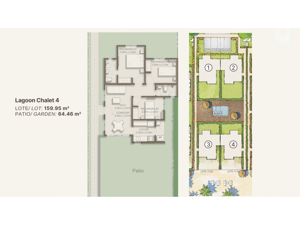 Casa en Venta en Bayside Lagoon Residence - Modelo Chalet 4 - 2