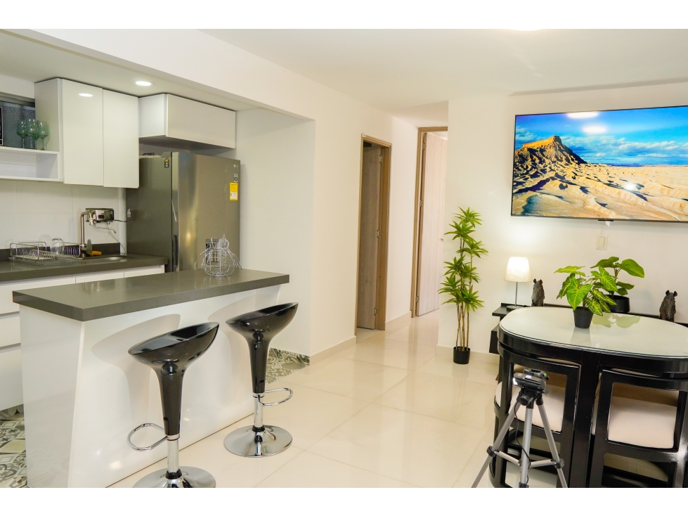 VENTA DE APARTAMENTO REMODELADO SECTOR PALMAS-SAN DIEGO